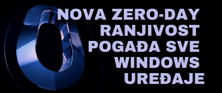Nova Zero-Day ranjivost pogađa sve Windows uređaje Nova Zero-Day ranjivost pogađa sve Windows uređaje