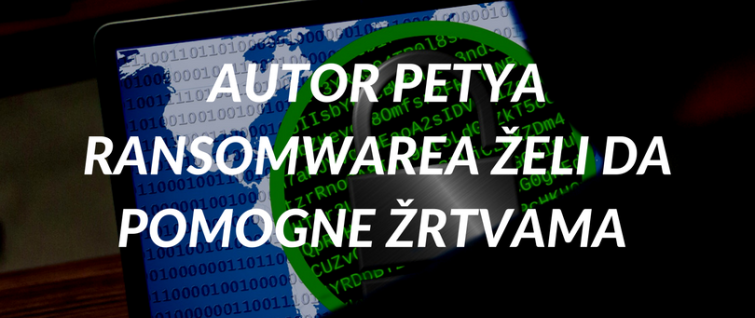 Autor Petya ransomwarea želi da pomogne žrtvama NotPetya malvera Autor Petya ransomwarea želi da pomogne žrtvama NotPetya malvera