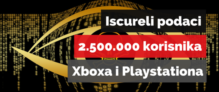 Iscureli podaci 2.5 miliona korisnika Xboxa i Playstationa Iscureli podaci 2.5 miliona korisnika Xboxa i Playstationa