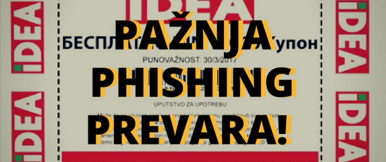 Idea kupon od 10000 din je PREVARA! Idea kupon od 10000 din je PREVARA!