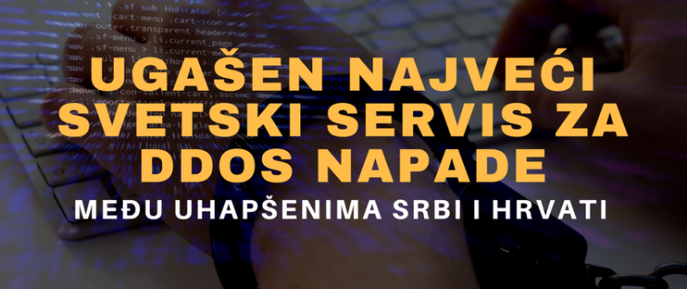 Europol ugasio najveći svetski servis za DDoS napade Europol ugasio najveći svetski servis za DDoS napade
