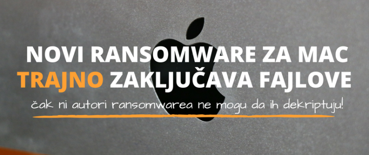 Ransomware za Mac trajno zaključava fajlove Ransomware za Mac trajno zaključava fajlove