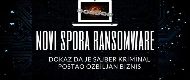 Novi Spora ransomware - dokaz da je sajber kriminal postao ozbiljan biznis Novi Spora ransomware - dokaz da je sajber kriminal postao ozbiljan biznis