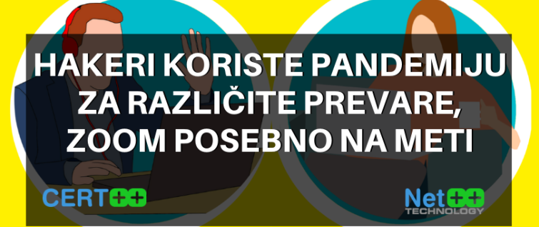 Hakeri koriste pandemiju za različite prevare, Zoom posebno na meti Hakeri koriste pandemiju za različite prevare, Zoom posebno na meti