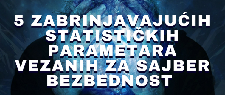 5 zabrinjavajućih statističkih parametara vezanih za sajber bezbednost 5 zabrinjavajućih statističkih parametara vezanih za sajber bezbednost