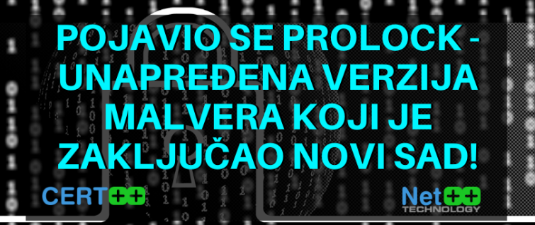 Pojavio se ProLock - unapređena verzija malvera koji je zaključao Novi Sad! Pojavio se ProLock - unapređena verzija malvera koji je zaključao Novi Sad!