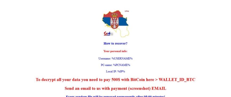Prvi ransomware iz Srbije? Prvi ransomware iz Srbije?