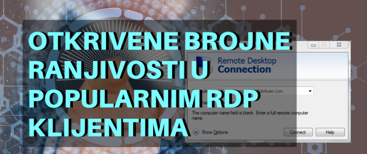 Otkrivene brojne ranjivosti u popularnim RDP klijentima Otkrivene brojne ranjivosti u popularnim RDP klijentima