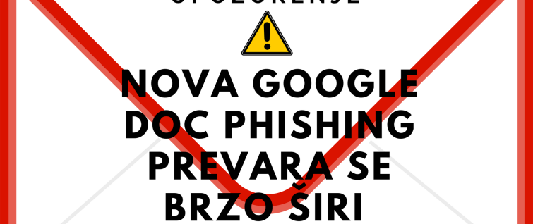 Nova Google Doc phishing prevara Nova Google Doc phishing prevara