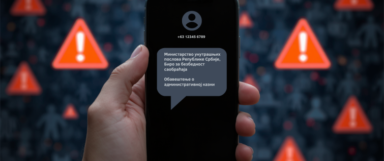 Lažne saobraćajne kazne stižu SMS-om